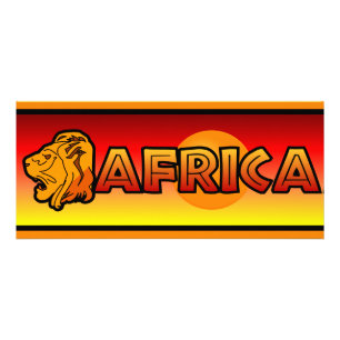 Africa rack card