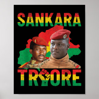 Africa Resistance Thomas Sankara Burkina Faso Ibra Poster