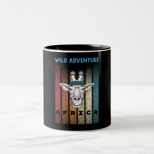 Africa retro wild adventure Coffee Mugs