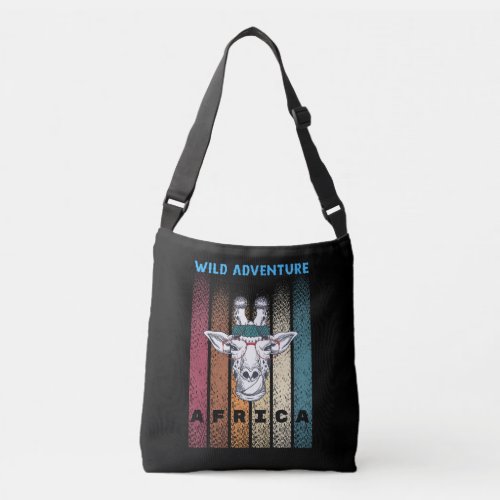 Africa retro wild adventure Crossbody Bags