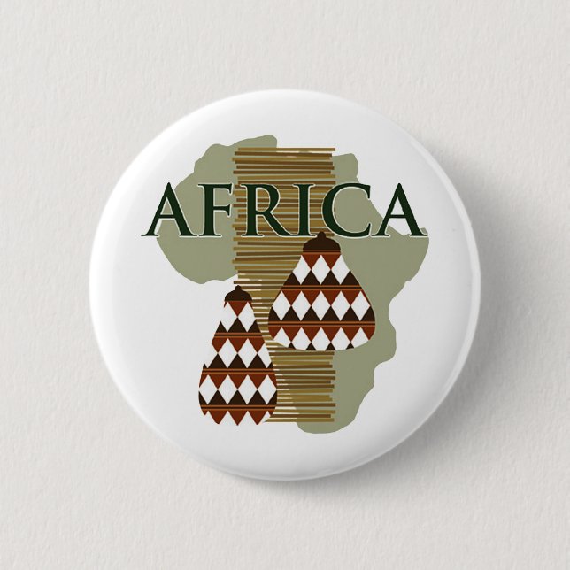 Africa - Rich In History Pinback Button (Front)