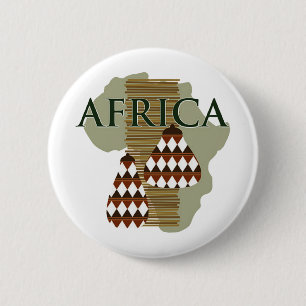 Africa - Rich In History Pinback Button