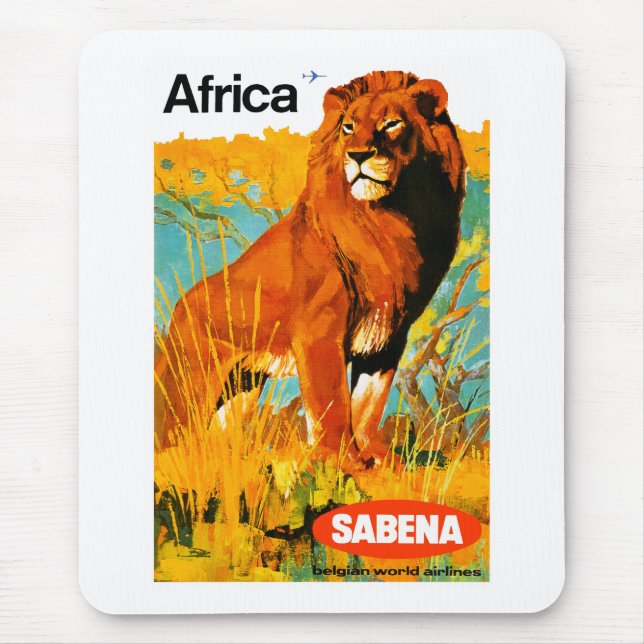 Africa ~ Sabena Mouse Pad (Front)
