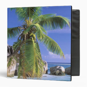 Africa, Seychelles, La Digue Island. Granite 2 Binder