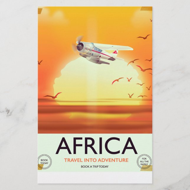 Africa Stationery (Front)