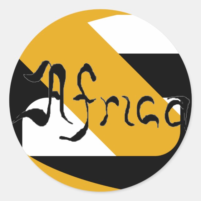Africa Sticker (Front)