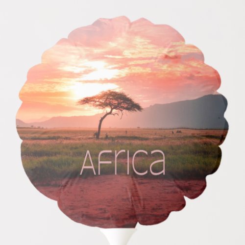 Africa Sunset African Balloon