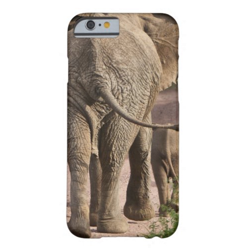 Africa Tanzania Elephant mother and calf at Barely There iPhone 6 Case