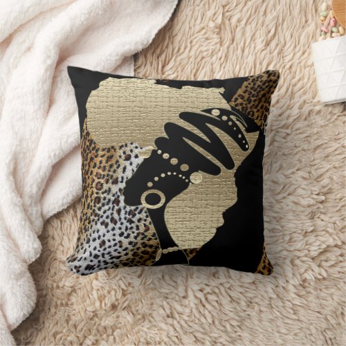 Africa  throw pillow