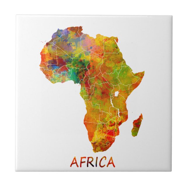 Africa Tile (Front)