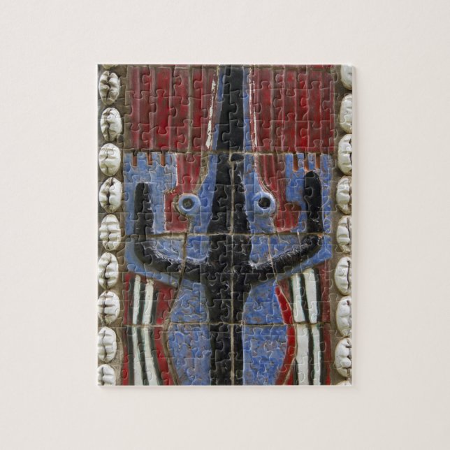 Africa, Togo, Kpalime. Artisan handicraft center Jigsaw Puzzle (Vertical)