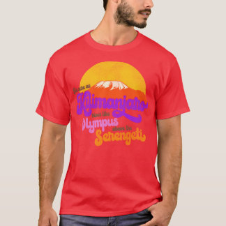 AFRICA Toto Lyrics As Sure As Kilimanjaro T-Shirt