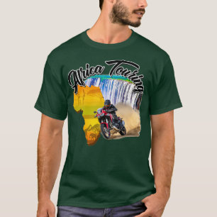Africa Touring Twin Motorcycle Nature Offroad bike T-Shirt