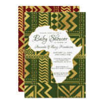 Africa Tribal Baby Shower Invitation