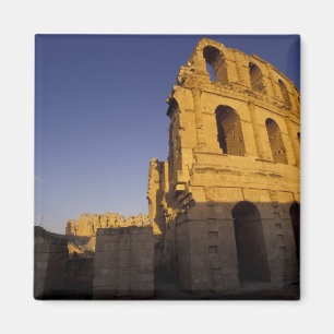 Africa, Tunisia, El Jem. Ruins of a Roman Magnet
