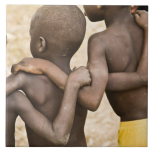 Africa, West Africa, Ghana, Yendi. Close-up shot Ceramic Tile