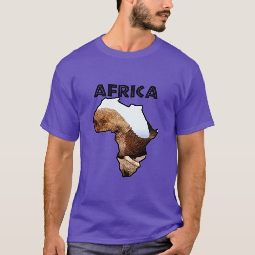 Africa Wildlife Continent Elephant Scents  T_Shirt