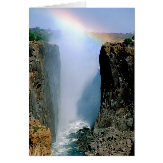 Africa, Zambia, Victoria Falls National Park. (Front)