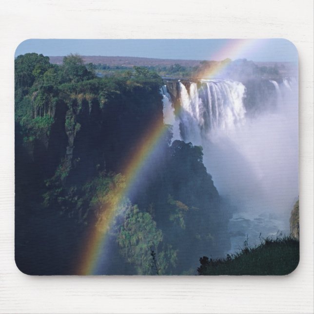Africa, Zimbabwe. Victoria Falls Mouse Pad (Front)