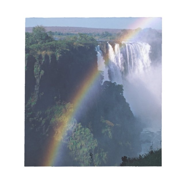 Africa, Zimbabwe. Victoria Falls Notepad (Front)