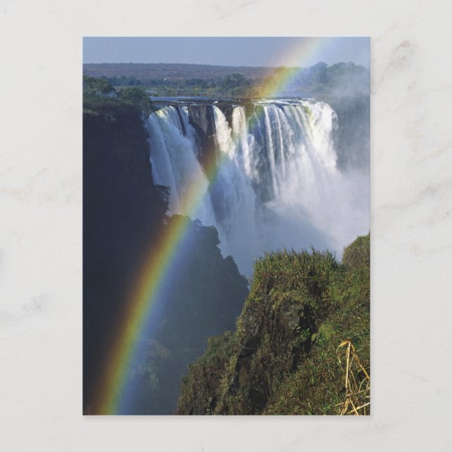 Africa, Zimbabwe, Victoria Falls Postcard (Front)