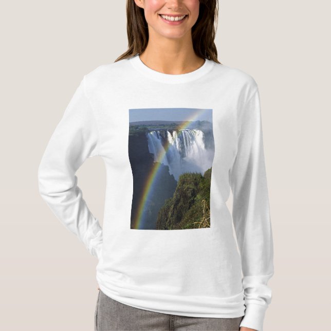 Africa, Zimbabwe, Victoria Falls T-Shirt (Front)