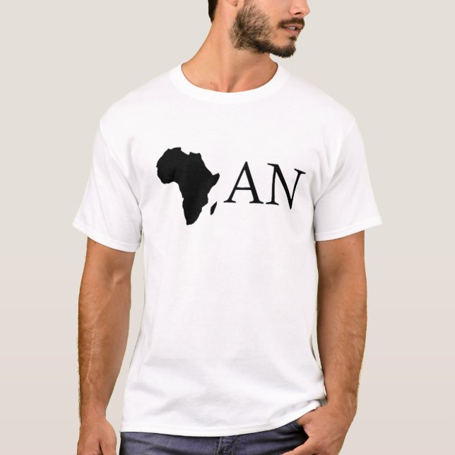 africaAN black1 T-Shirt (Front)
