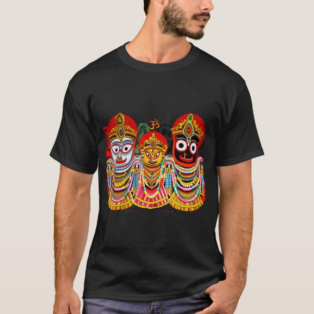 africain design Puri Ratha Yatra Jagannath T-Shirt (Front)