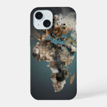 African abstract art cock