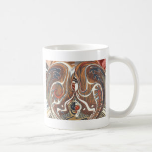 African Abstract Art Print Coffee Mug