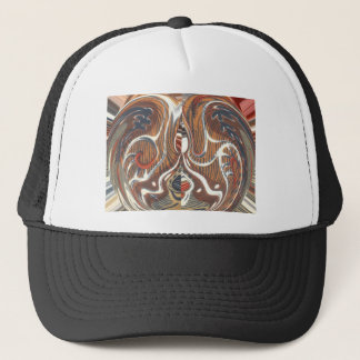 African Abstract Art Print Trucker Hat