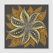 African Abstract Floral Batik Style (Front)