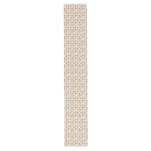 African Abstract Geometry Table Runner