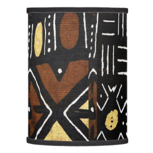 “African Abstract Motif Print” Lamp Shade