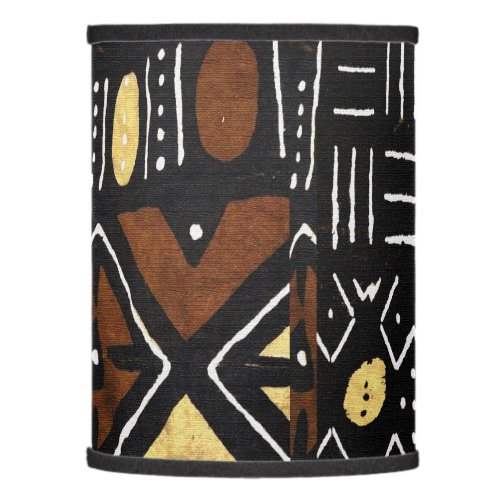 African Abstract Motif Print  Lamp Shade