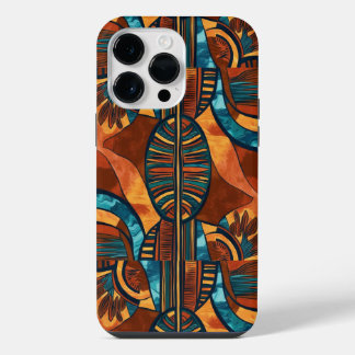 AFRICAN ABSTRACT PHONECASE iPhone 14 PRO MAX CASE