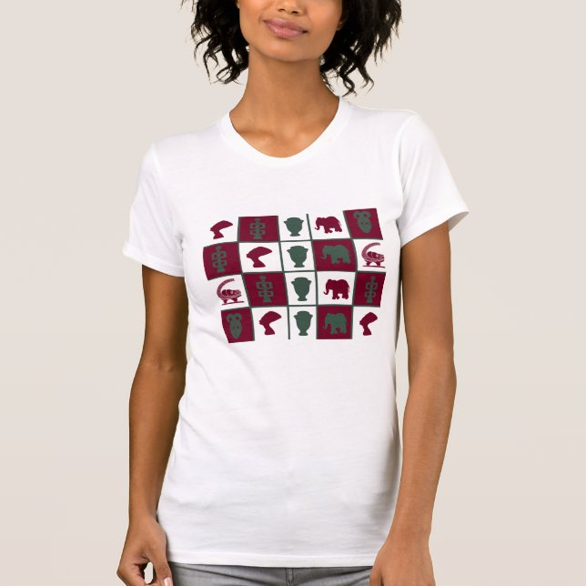 African abstract tribal art T-Shirt (Front)