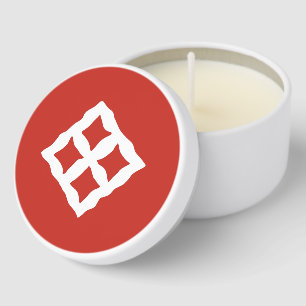 African Adinkra Mini Candle Favors