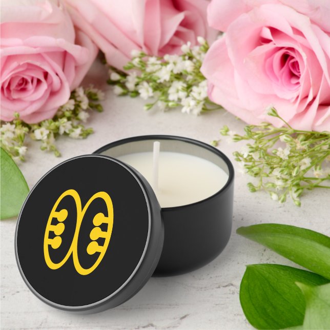 African Adinkra Mini Candle Favors (Insitu (Wedding))