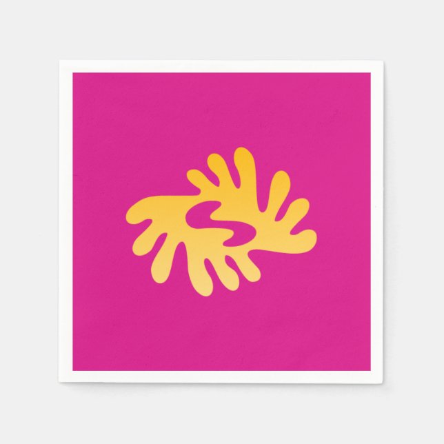 African Adinkra Napkins (Front)