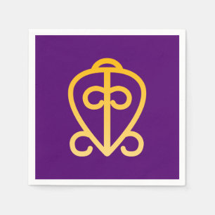 African Adinkra Napkins