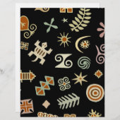 African Adinkra Symbols (Front/Back)