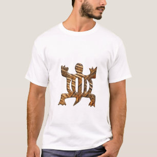 African Adinkra Symbols DENKYEM T-Shirt