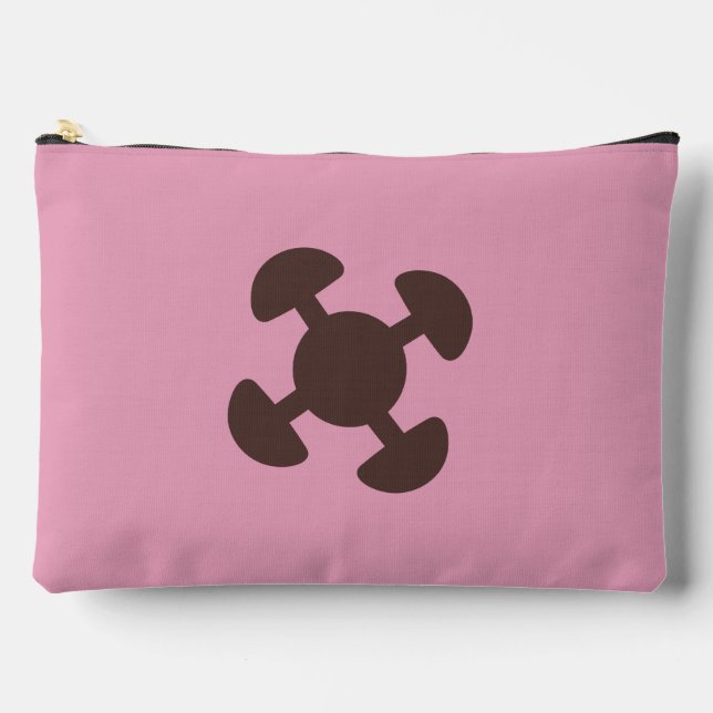African Adinkra (Unity) Accessory Pouch (Front)