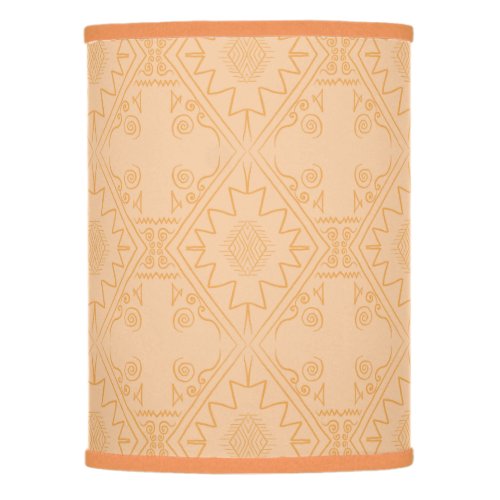 african  afracan pattern brown elegant africa lamp shade