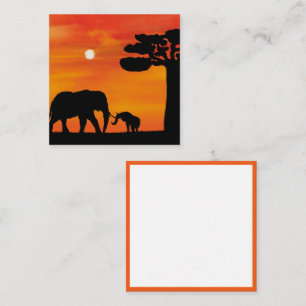 african , afracan pattern ,brown ,elegant ,nature note card
