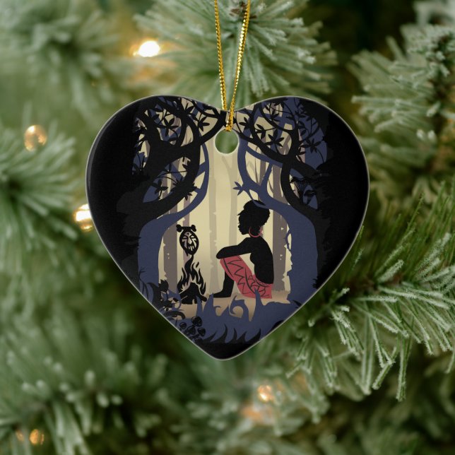 African Alice in Wonderland  Ceramic Ornament (Tree)