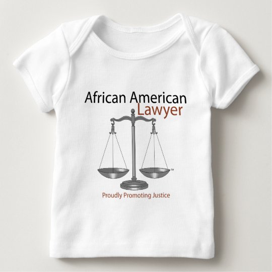 African America Lawyer Baby T-Shirt