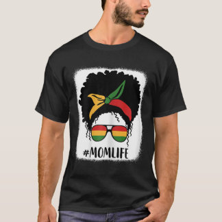 African American Afro Mom Life Black Mom Mothers D T-Shirt