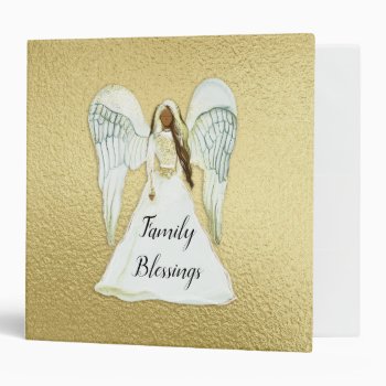 African American Angel Binder by ChristmasBellsRing at Zazzle